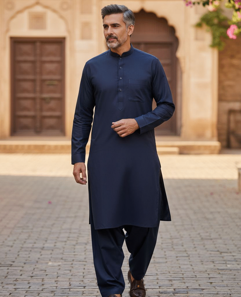 NavyBlue Shalwar Kameez